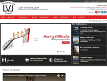 Tablet Screenshot of lean-enterprise.com